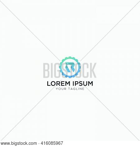 R Control Logo Monogram Logo R Letter