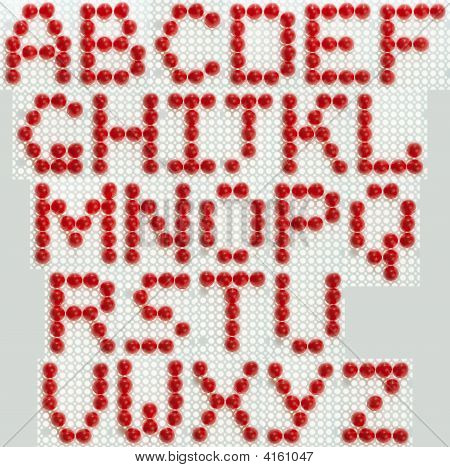 Font il mosaico rosso