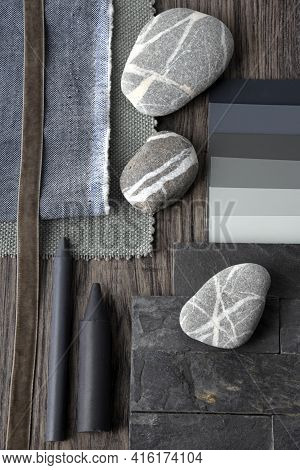 Selection And Combination Of Interior Colors Shades And Design