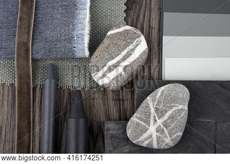 Selection And Combination Of Interior Colors Shades And Design