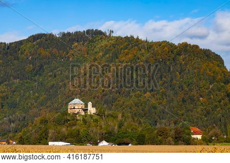 Haimburg castle in Carinthia region, Austria