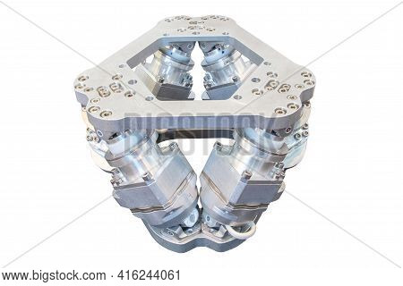 Hexapod Dynamic Platform Used In Engineering, For Example, The Base Of The Cabin Of Transport Simula