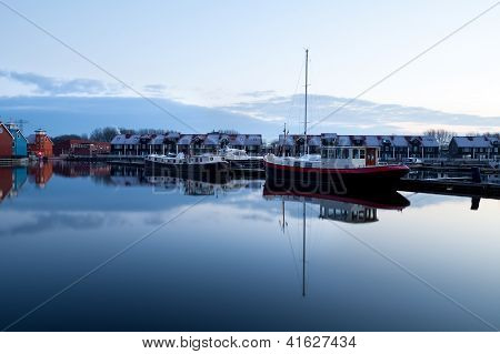 Reitdiephaven 在格罗宁根的船