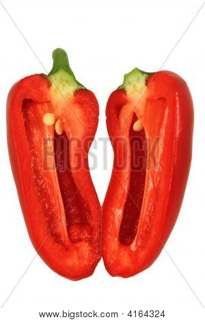 Poivron rouge vif