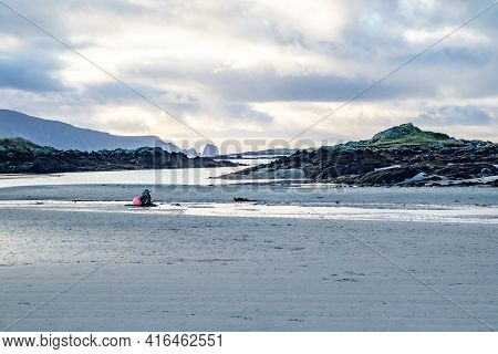 The Coastline At Rossbeg In County Donegal During Winter - Ireland