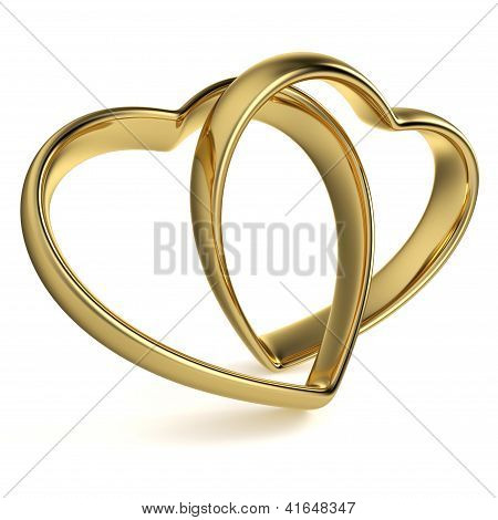 Heart-shaped Wedding Rings