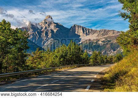 Landscape View At Saint Baudille Et Pipet, Local Authorities Association Of Trieves In Vercors, Fren