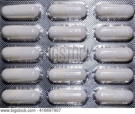 Packaging Tablet Capsules Medicine Pharmacy. Quality Photo