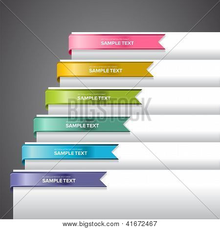 Bookmark etiquetas cinta