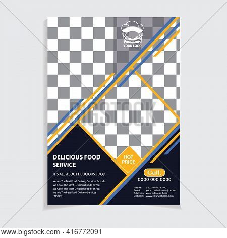 Perfect Fast Food Restaurant Flyer Template Design