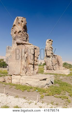 I Colossi di Memnone, Egitto