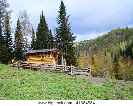 Lodge In Mountains