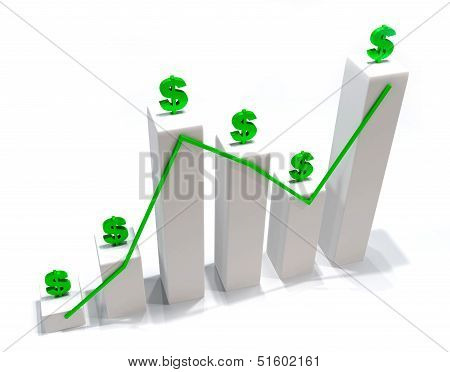 Money Graphic 3D