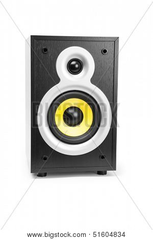 Speaker, isolated on white