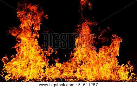 Fire background