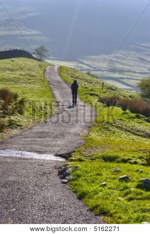 Wanderer im See-Bezirk