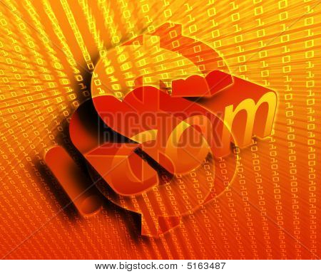 Dotcom illüstrasyon
