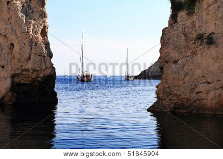 Stiniva Bay In Vis Island
