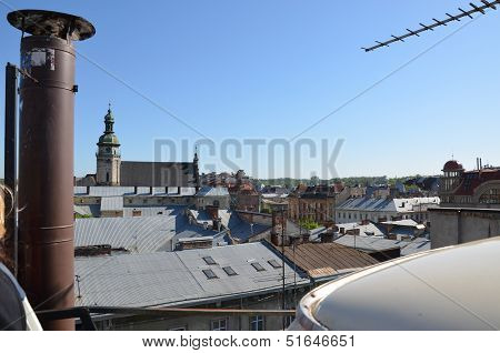 City roofs