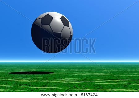 Fooball. Krajina 3D