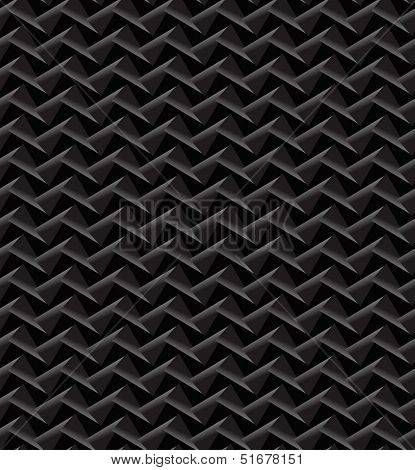 Vector seamless pattern background. Carbon fiber macro industrial texture