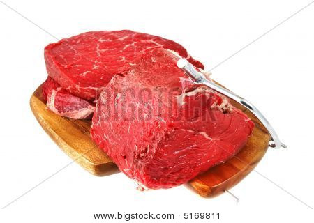 Carne cruda su Cutboard