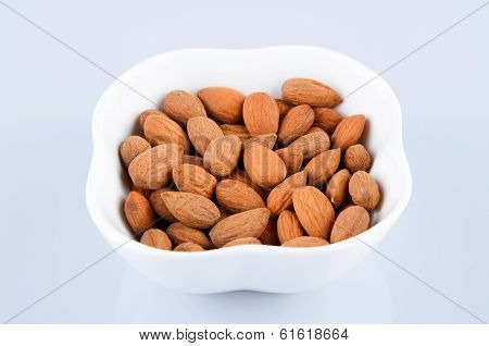Almonds in a bowl