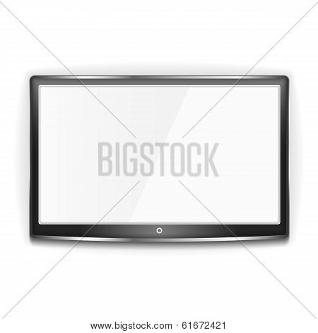 Black Lcd Tv Screen