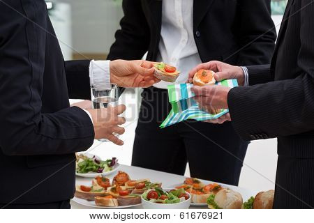 Business Meeting In The Morning