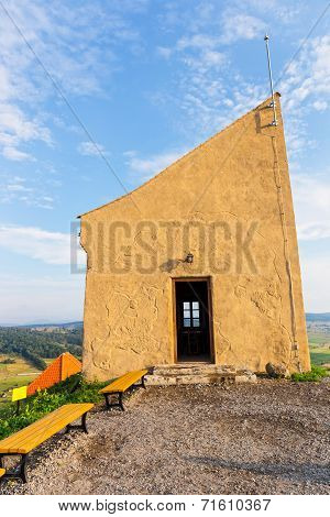 Rupea Castle Near Brasov, Medieval Fortress