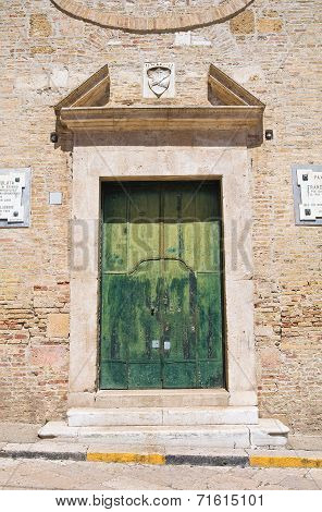 Franciscan monastery. San Severo. Puglia. Italy.