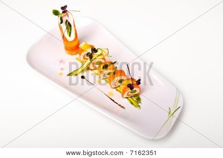 Frühling Karotte Roll