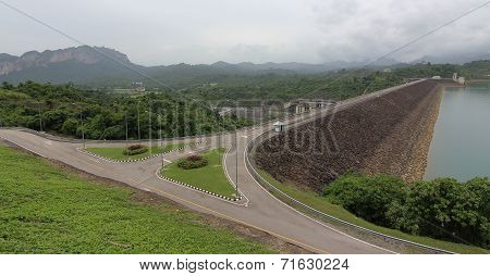 Road On Dame In Thailand ,asia
