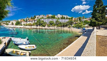 Town Of Hvar Turquoise Waterfront View