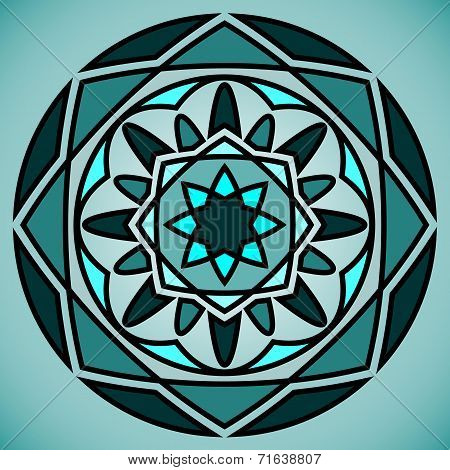 Abstract vector ornament