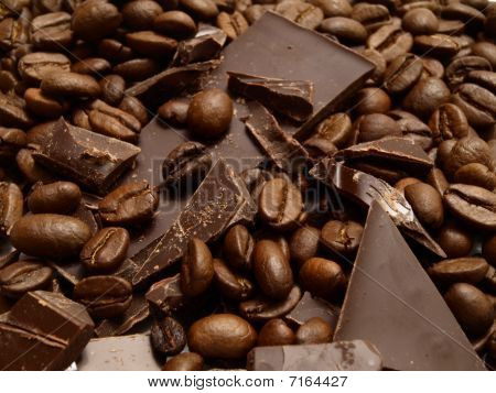 Café perfumado em uma combinação suave de chocolate