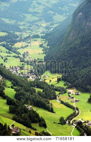 Rural landscape of Heiligenblut, North Tyrol, Austria, Europe