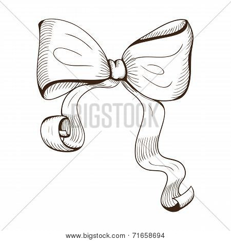 Decorative bow.