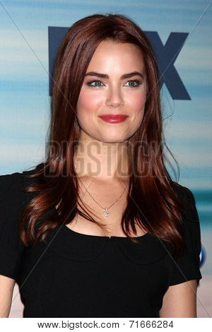 LOS ANGELES - SEP 8:  Rebecca Rittenhouse at the 2014 FOX Fall Eco-Casino at The Bungalow on September 8, 2014 in Santa Monica, CA