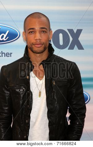 LOS ANGELES - SEP 8:  Kendrick Sampson at the 2014 FOX Fall Eco-Casino at The Bungalow on September 8, 2014 in Santa Monica, CA