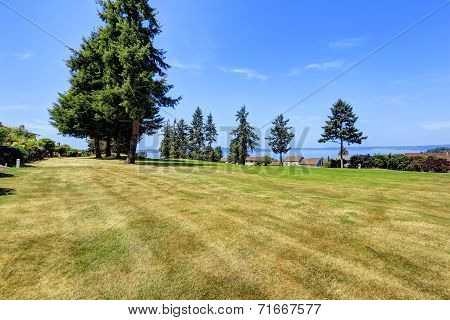 Beautitul Landscape With Water View. Federal Way, Wa