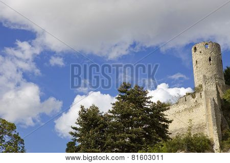 Chinon chateau, Loire Valley, France