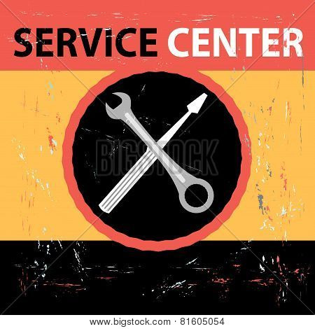 Service Center Retro