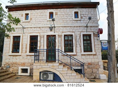 Haifa Tourist Board located at Old Templer house in German Colony in Haifa, Israel