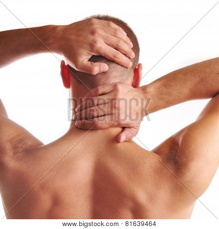 Acute pain in a neck.