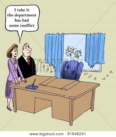 Conflict in Department