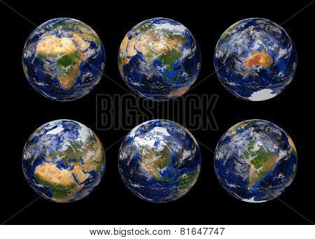 Blue Marble Planet Earth