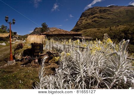 Dos Chorreras landmark in Azuay cuenca Ecuador