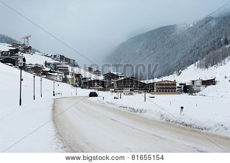 Winter scenery