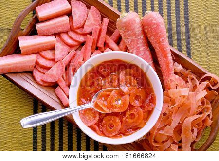 Indian Sweet - Carrot Halwa